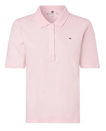 Tommy hilfiger 1985 Slim Pique Polo - pastel pink