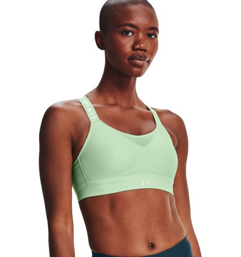 Under armour Women's UA Infinity High Sports Bra - aqua foam/white