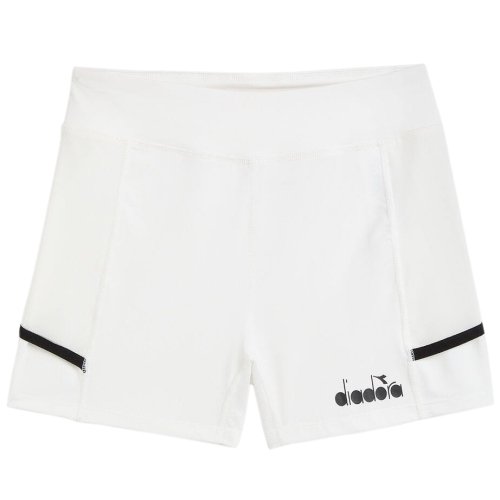Diadora L. Short Tights Pocket W - optical white