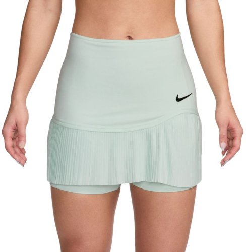 Nike Dri-Fit Advantage Pleated Skirt - barely green/barely green/black