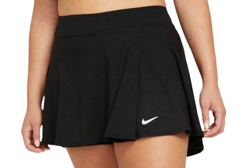 Nike Court Dri-Fit Victory Flouncy Skirt Plus Line - black/black