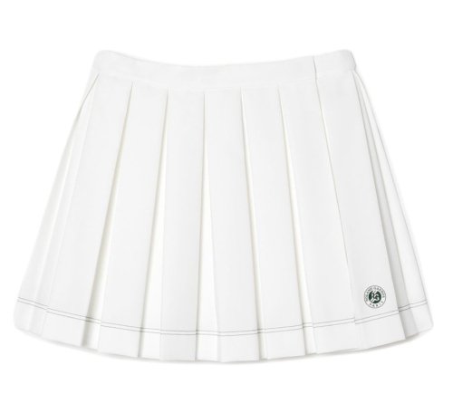 Lacoste Sport Roland Garros Edition Pleated Skirt - white