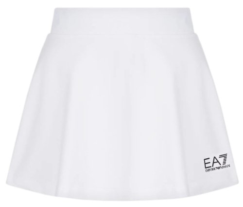 EA7 Woman Jersey Miniskirt - white