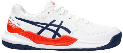 Asics Gel-Resolution 9 GS - white/blue expanse