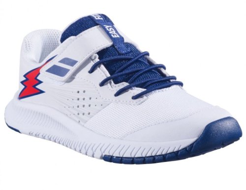 Babolat Pulsion All Court Kid - white/estate blue