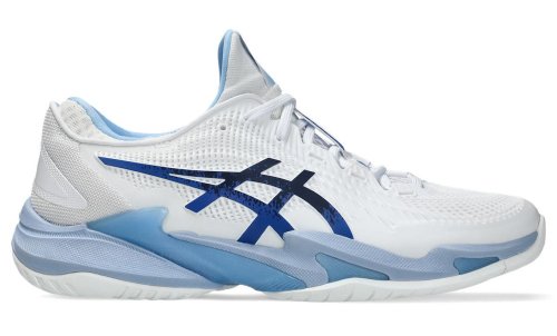 Asics Court FF 3 Novak - white/tuna blue