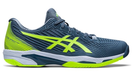 Asics Solution Speed FF 2 - steel blue/hazard green
