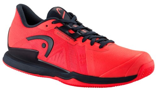 Head Sprint Pro 3.5 Clay - fiery coral/blueberry