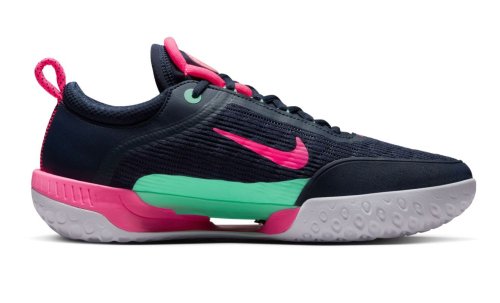 Nike Zoom Court NXT - obsidian/green glow/white/hyper pink