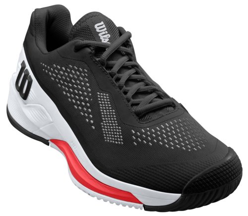 Wilson Rush Pro 4.0 M - black/white/poppy red