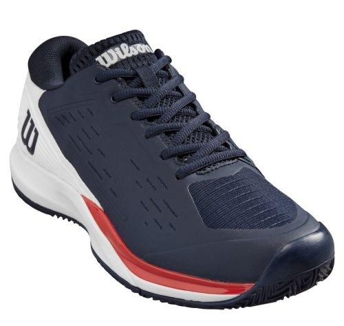 Rush Pro Ace Clay - navy blazer/white/wilson red