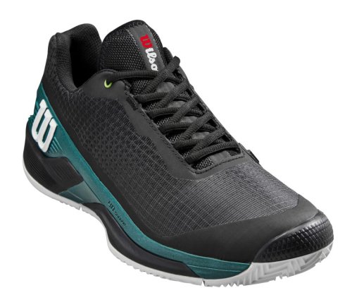 Wilson Rush Pro 4.0 Blade Clay - black/black/deep teal