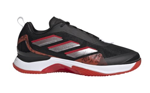 Adidas Avacourt Clay - core black/taupe met/better scarlet