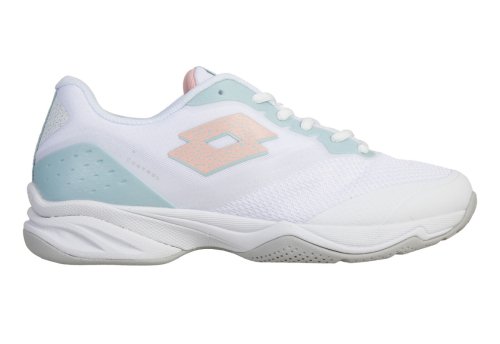Lotto Mirage 400 ALR - all white/peach melba/surf spray green