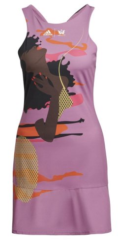 Adidas Tennis New York Y Dress - semi/pulse/liliac