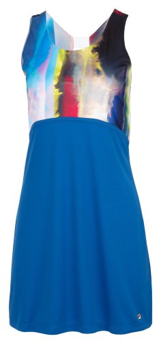 Fila Dress Fleur - blue lolite/white
