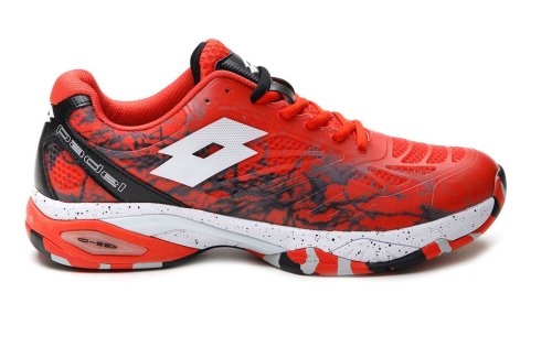 Lotto Superrapida 200 IV - grenadine red/all white/all black