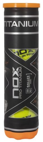NOX Pro Titanium 4B Padel Balls bumbas