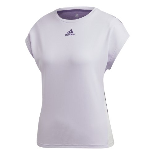 Adidas Women Tee Heat Ready - purple tint/tech purple