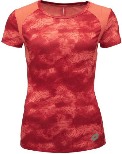 Lotto Running III T-Shirt PRT - deep sea coral