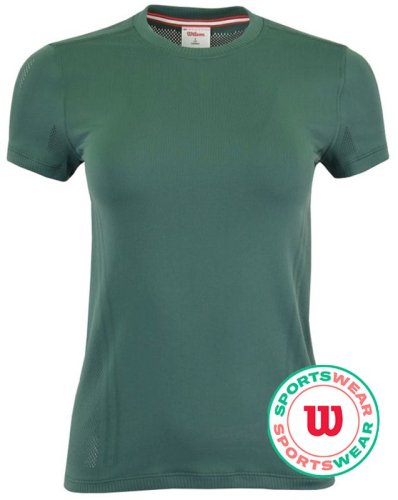 Wilson Pro Seamless Tennis Tee - field green