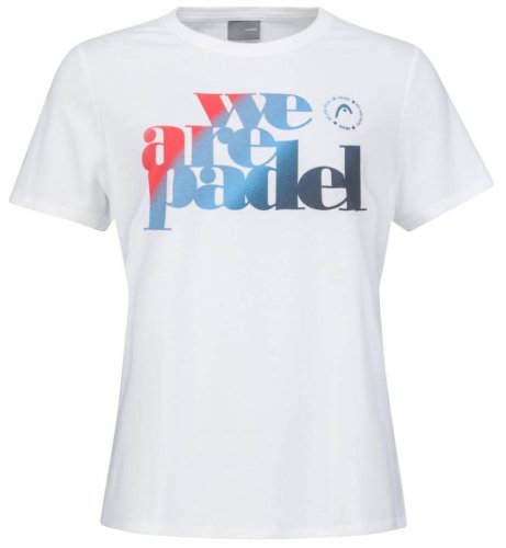 Head We Are Padel II T-Shirt - white/navy