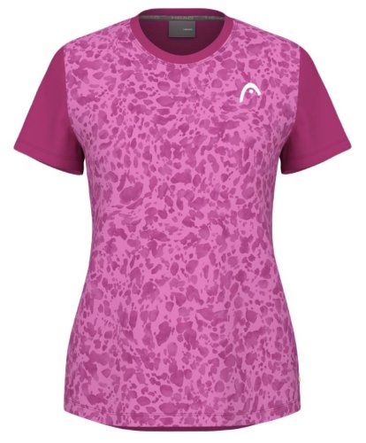 Head Tie-Break II T-Shirt - print vision white/vivid pink
