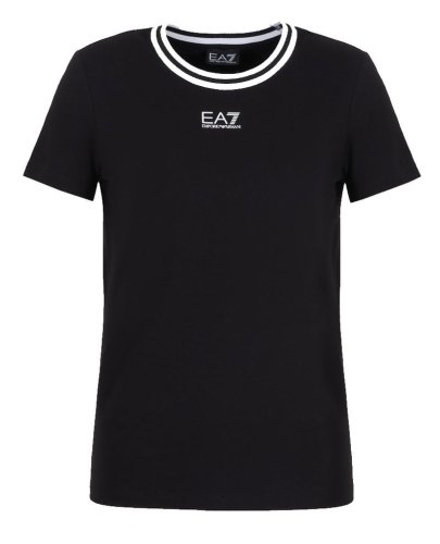 EA7 Woman Jersey T-Shirt - black
