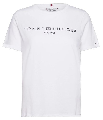 Tommy hilfiger Regular Corp Logo C-NK SS - the optic white