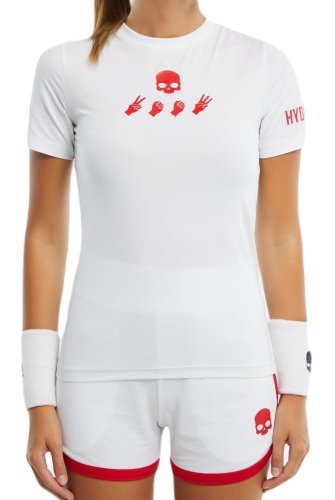 Hydrogen Tech T-Shirt - white/red