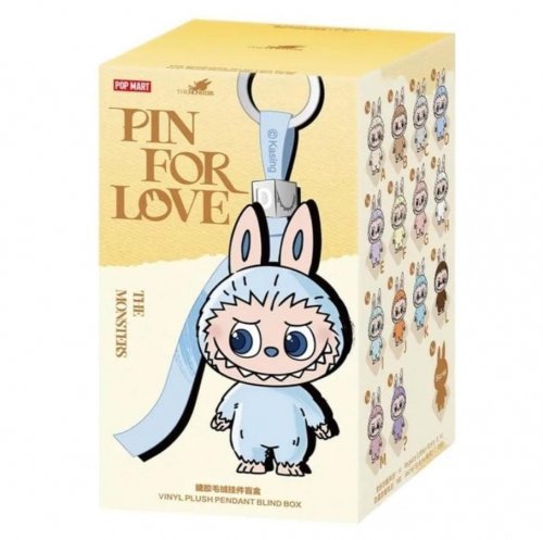 Pop mart - Labubu The Monsters Pin For Love Series A-M Blind Box