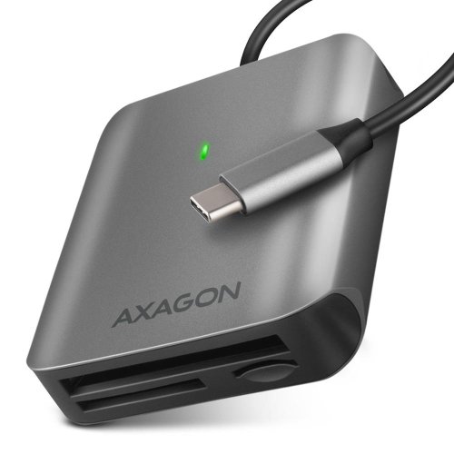 Axagon CARD READER USB-C 3-SLOT/SD/MICROSD/CF CRE-S3C