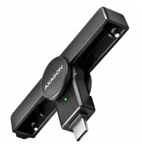 Axagon CARD READER POCKET SMARTCARD/USB-C CRE-SMPC
