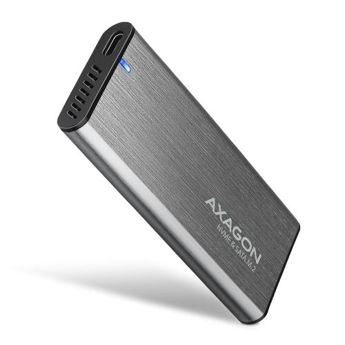 Axagon SSD ACC ENCLOSURE M.2 NVME/SATA USB-C EEM2-SG2