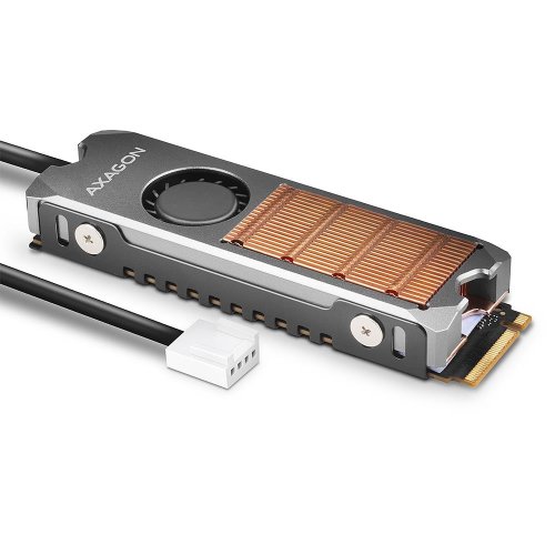 Axagon SSD ACC COOLER M.2 COPPER FAN/CLR-M2FAN