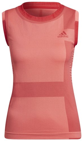 Adidas Tennis Premium Primeknit Tank Top W - acid red