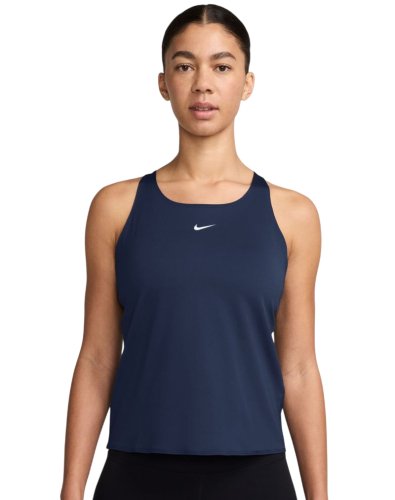 Nike Dri-Fit Pro Tank - midnight navy/white