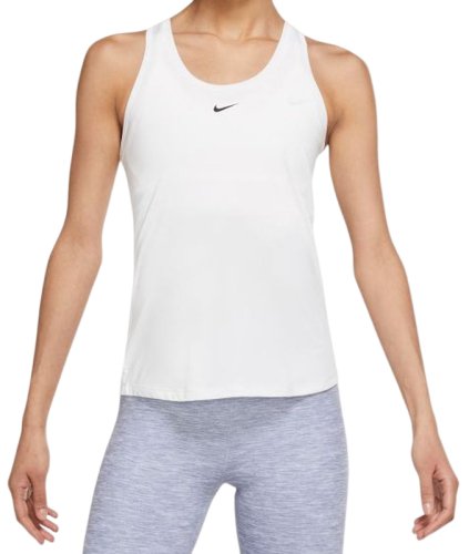 Nike Dri-Fit One Slim Tank W - white/black