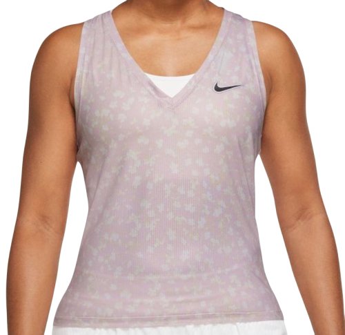 Nike Court Dri-Fit Victory Tank Printed W - regal pink/black