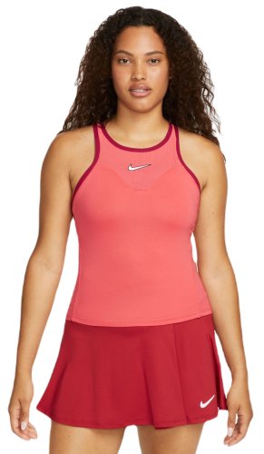 Nike Court Dri-Fit Slam Top - ember glow/ember glow/noble red/white