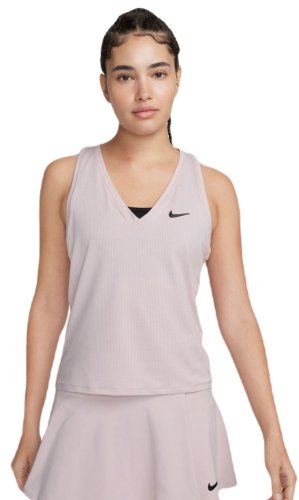 Nike Court Dri-Fit Victory Tank - platinum violet/black
