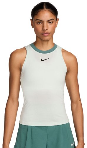 Nike Court Dri-Fit Advantage Tank - barely green/bicoastal/black
