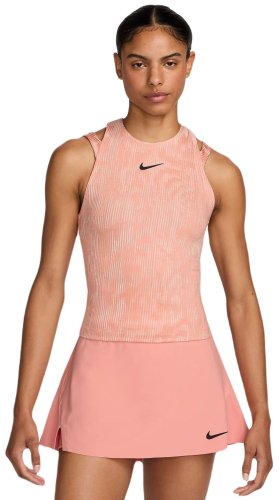 Nike Court Dri-Fit Slam RG Tank Top - pink quartz/black