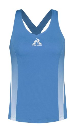Le coq sportif Tennis Pro Tank 25 N&deg; - pacific coast