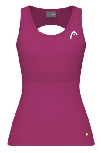 Head Move Tank Top - vivid pink