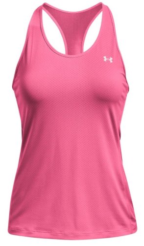 Under armour HeatGear Armour Racer Tank - pink punk/metallic silver