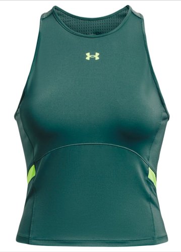 Under armour Armour Mesh Tank - coastal teal/lime surge
