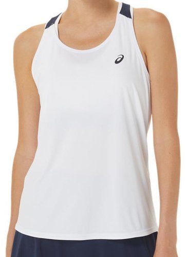 Asics Court Tank - brilliant white/midnight