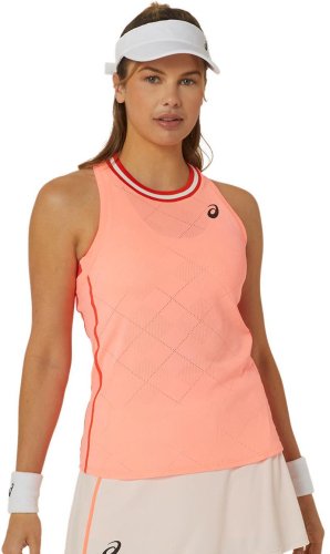 Asics Match Actibreeze Tank - sun coral