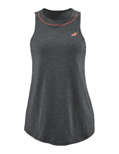 Babolat Exercise Cotton Tank W - black heather